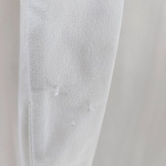 Windsor White Elastic Pull On Back Tie Trousers Size XS - Picture 8 of 13